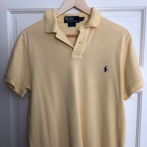 Mens Polo Ralph Lauren polo shirt - yellow